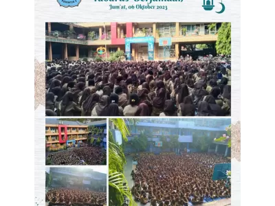 SMA Perintis 2 Bandar Lampung Menagadakan Tadarus Berjamah Setiap Hari Jum'at 